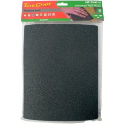 Water Paper 230 X 280mm 60 Grit Wet & Dry 10 Per Pack Std