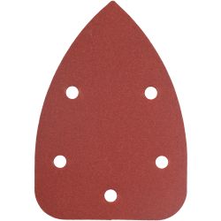 Sanding Triangle 220 Grit 140 X 140 X 98mm 5/pack W/h Hook And Loop