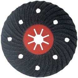 Vulcanized Fibre Disc 180mm 60 Grit Bulk