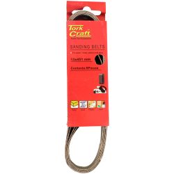 Powerfile Sanding Belt 13 X 451mm 40 Grit 5/pk