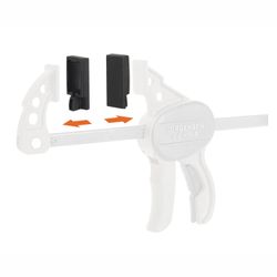 Jorgensen Cabinet Master Repl. Jaw Pads 3pc For 8000/8000p/8100 Serie