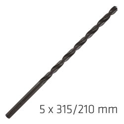 Hss Drill Bit 5mm 315x210mm Extra Long