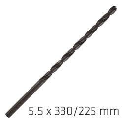 Hss Drill Bit 5.5mm 330x225mm Extra Long