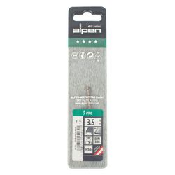 ALPEN Pro Hss 3.5mm Drill Din 338 Rn 135 Split Point Plastic Wallet (