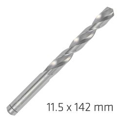 ALPEN Pro Hss 11.5mm Drill Din 338 Rn 135 Split Point Plastic Wallet