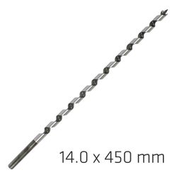 Wood Auger Drill Bit 14 X 450mm