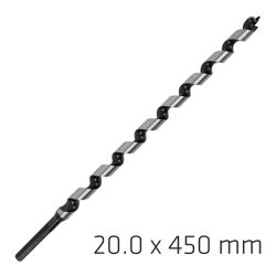 Wood Auger Drill Bit 20 X 450mm