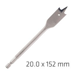 ALPEN Spade Bit 20mmx152mm