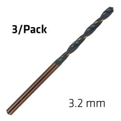 Hss Sprint Master 3.2mm X3 Sleeved Din338 ALPEN Drill Bit