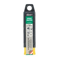 Hss Sprint Master 2.0mm 10-pack Hang Tag Din 338 ALPEN Drill Bits