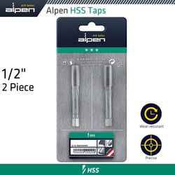 Hss Hand Tap Set Imperial G 1/2' Pouched