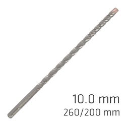Force X 10.0 X 260/200 Sds-plus Rebar Drill Bit X4 Cutting Edges - Bul