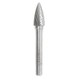 Tc Rotary Burr 10mm Arc Pointed Nose For Hard Metals