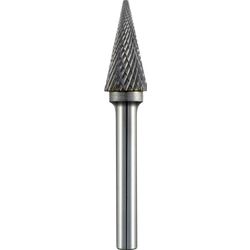 Tc Rotary Burr 12mm Conical Pointed Nose For Hard Metals