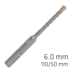 Force X 6.0 X 110/050 Sds-plus Rebar Drill Bit X4 Cutting Edges