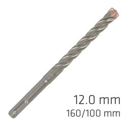 Force X 12.0 X 160/100 Sds-plus Rebar Drill Bit X4 Cutting Edges