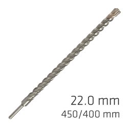 Force X 22.0 X 450/400 Sds-plus Rebar Drill Bit X4 Cutting Edges
