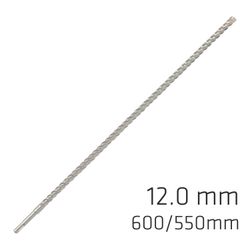 Force X 12.0 X 600/550 Sds-plus Rebar Drill Bit X4 Cutting Edges