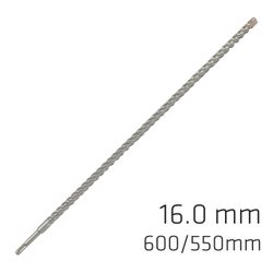 Force X 16.0 X 600/550 Sds-plus Rebar Drill Bit X4 Cutting Edges