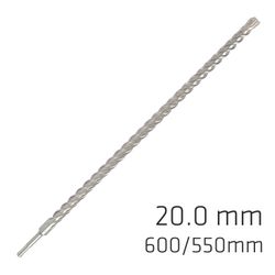 Force X 20.0 X 600/550 Sds-plus Rebar Drill Bit X4 Cutting Edges