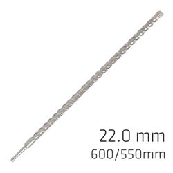 Force X 22.0 X 600/550 Sds-plus Rebar Drill Bit X4 Cutting Edges
