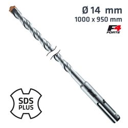 Sds Plus Hammer Bit 1000 X 950mm 14mm