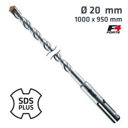 Sds Plus Hammer Bit 1000 X 950mm 20mm