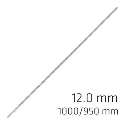 Force X 12.0 X 1000/950 Sds-plus Rebar Drill Bit X4 Cutting Edges