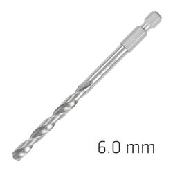 Hss Super Drill Bit Hex Shank 6mm