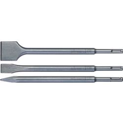 Sds Chisel Set Plastic Tube Point X250mm Flat 20x250 Flat 40x250