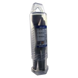 Sds Short Chisel Set Plastic Tube Point X140mm Flat 20x140 Wide 30x140
