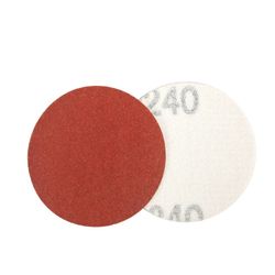 Sanding Disc 50mm 240grit Hook And Loop 10pk For Air Angle Sander 2'