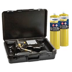 379726 BERNZOMATIC Max Heat Torch Kit With 2 Pro Max Cylinders Bmc