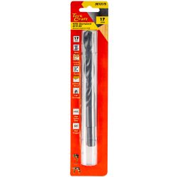 Drill Bit Hss Standard 17.0mm Reduced Shank 1/card