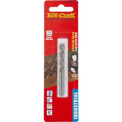 Drill Hss 3.3mm 135deg 2/card Industrial Bit