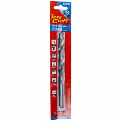 Drill Hss 16.0mm 135deg 1/card Reduced Shank Industrial Bit