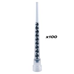 Mixer Nozzles 100pc 2 Component Chemical Anchors