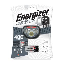 Headlight 400lumens Vision Hd Plus Focus Gray ENERGIZER