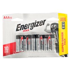 Max Aaa Battery-12pack (moq 12) ENERGIZER