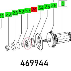 Ball Bearing 6000 Ddu-c3 305.286