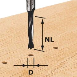 Dowel Drill Hw D6-30 Z