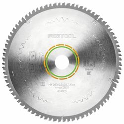 Saw Blade Hw 260x2,5x30 W80