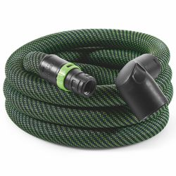 FESTOOL D 27x3m-AS-90°/CT Antistatic Suction Hose 27mm x 3m
