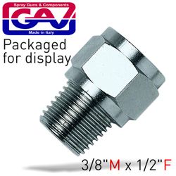 Taper Reducer Bush 3/8 X 1/2 M/fpackaged