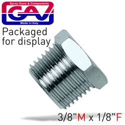 Taper Reducer Bush 3/8 X 1/8 M/f Packaged