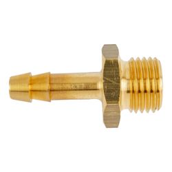 Brass Hose Tail 1/4 M X 6mm