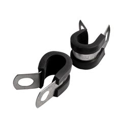 Hose Clamp 10mm X 12mm B/width Rubber Lined Bulk