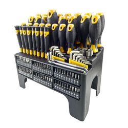 116pc Screwdriver Bit Set & Hex Key Set