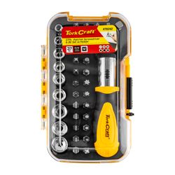 Screwdriver Ratchet Bit Set 37pc