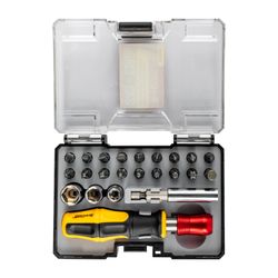 S/driver Insert & Socket Bit Set 23pc With Bit Holder